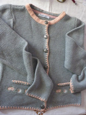 Trachtenstrickjacke grau 38 gebraucht kaufen  Feldkirchen-Westerham
