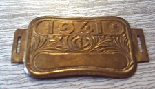 Ancienne plaque fiscale d'occasion  Vire