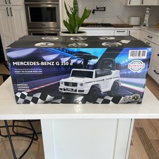 Carrinho infantil Best Ride On Car Mercedes G-Wagon push car branco NOVO EM FOLHA, usado comprar usado  Enviando para Brazil
