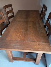 distressed oak dining table for sale distressed oak dining table for sale ROTHERHAM