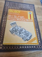 Talbot samba 1982 for sale  TEWKESBURY