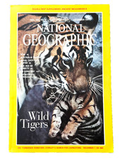MOTHER TIGERS AND THEIR CUTE BABIES DECEMBER 1997 NATIONAL GEOGRAPHIC MAGAZINE, usado comprar usado  Enviando para Brazil