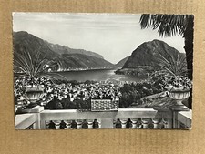 Cartão postal RPPC Lugano Lake Suíça Monte San Salvatore PC antigo, usado comprar usado  Enviando para Brazil