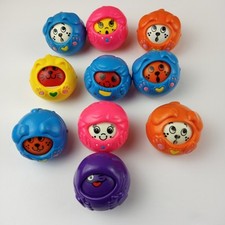 Usado, Lote de 9 bolas sensoriais Fisher Price 1994 Roll Around trocando rosto comprar usado  Enviando para Brazil