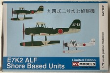 Kawanishi E7K2 Alf, unidades terrestres, novos moldes, modelos AVI 1/72 comprar usado  Enviando para Brazil