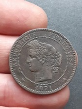 Centimes cérès 1871 d'occasion  Équeurdreville-Hainneville