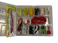 Kit de isca de pesca esportiva monte o seu próprio, anzóis, gabaritos, giradores comprar usado  Enviando para Brazil