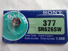 Sony batterien 377 gebraucht kaufen  Leinfelden-Echterdingen