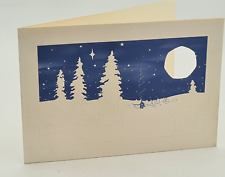 Vintage christmas card for sale  DROITWICH