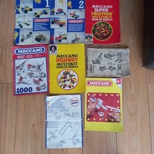 Lot vintage meccano for sale  MEXBOROUGH