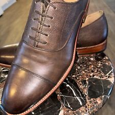 Sapatos sociais masculinos Warfield & Grand Logan biqueira Oxford couro marrom tamanho 12 comprar usado  Enviando para Brazil