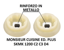 2x Giunto metallo Silvercrest Monsieur Cuisine Edition Plus SKMK 1200 C2 C3 D4 na sprzedaż  Wysyłka do Poland