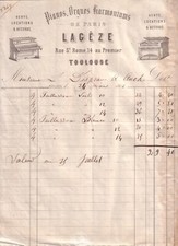 Toulouse facture lageze d'occasion  Voiron