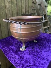 Antique copper cauldron for sale  KING'S LYNN
