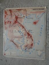 Carte scolaire indochine d'occasion  Lézignan-Corbières