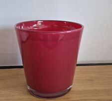 Blumentopf rot glas gebraucht kaufen  Hockenheim