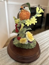 Ornament figurine robin for sale  LEEDS