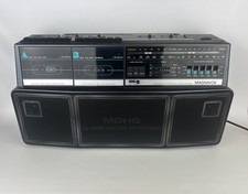 Antigo 1980 Magnavox D-8300 Dual Deck gravador cassete rádio estéreo Boombox comprar usado  Enviando para Brazil