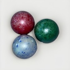 Giant speckled marbles for sale  ROTHERHAM