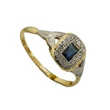 Diamant saphir gold gebraucht kaufen  Gelsenkirchen
