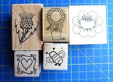 Craft stamps. sunflower. for sale  NEWARK