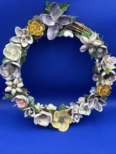 Seashell wreath handmade for sale  Red Oak