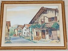 Tableau ancien ecole d'occasion  Bardos