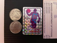 Prism, 1985 JEWEL PRIZM, JEWEL DIST. ADESIVO DE VENDA AUTOMÁTICA ISAIAH THOMAS, MINI!, RARO!, usado comprar usado  Enviando para Brazil