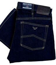 NOVO EA7 Emporio Armani J31 Jeans 06J31 Ajuste Regular Cintura Alta Denim RRP £ 110 VENDA comprar usado  Enviando para Brazil
