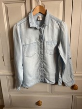 Womens denim shirt for sale  WIGSTON