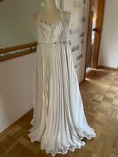 Satin hochzeitskleid größe gebraucht kaufen  Rehau