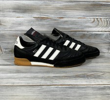 Botas esportivas masculinas vintage Adidas Mundial Goal futebol couro indoor comprar usado  Enviando para Brazil
