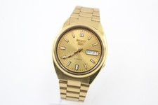 seiko 5 gold watch for sale  LEEDS