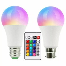Rgb bulb led for sale  WORCESTER