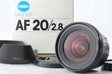 Minolta Af 20mm F/2.8 Lente Gran Angular sony un Montaje [ Nuevo en Caja ] Entre comprar usado  Enviando para Brazil