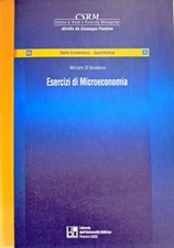 Libro esercizi microeconomia usato  Civitanova Marche