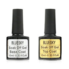 Bluesky Top and Base Coat UV/LED esmalte em gel 10ml postagem rápida de primeira classe comprar usado  Enviando para Brazil