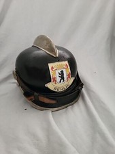 Feuerwehrhelm wappenschild ber gebraucht kaufen  Berlin