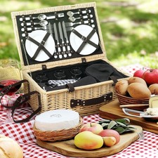 Utsunny picknickkorb weidenhol gebraucht kaufen  Hamburg