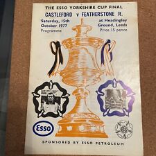 Rugby league programme for sale  BURTON-ON-TRENT