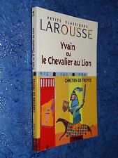 Yvain chevalier lion d'occasion  Villedieu-sur-Indre