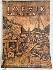 Poster jorvik viking for sale  LONDON
