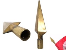Ddr metall fahnenspitze gebraucht kaufen  Delitzsch