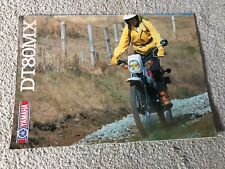 Yamaha dt80mx brochure for sale  NANTWICH