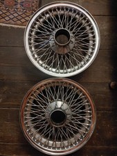 Chrome wire wheels for sale  UXBRIDGE