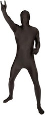 Tuta morphsuit nera usato  Spedire a Italy