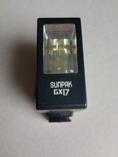Sunpak gx17 flash for sale  CROMER