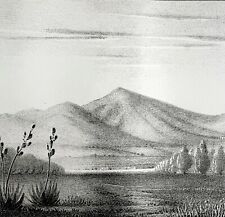 Litografia de mão Gold Mountains Tuerto 1847 documentos executivos vitoriana DWAA1A comprar usado  Enviando para Brazil