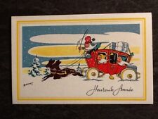 Lot illustrated postcards d'occasion  Expédié en Belgium