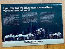 Minolta slr camera gebraucht kaufen  Aßlar